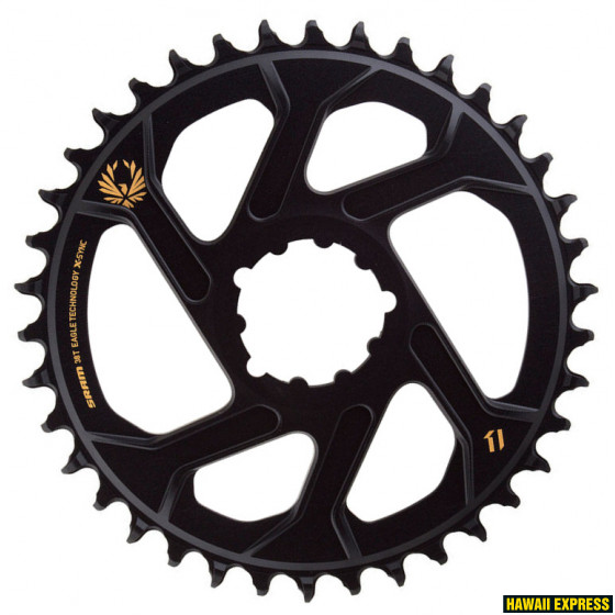 11.6218.030.190-560x560.jpg Chain Ring X-SYNC 2 38T Direct Mount 3mm Offset Boost Alum EagleGold - Image 1