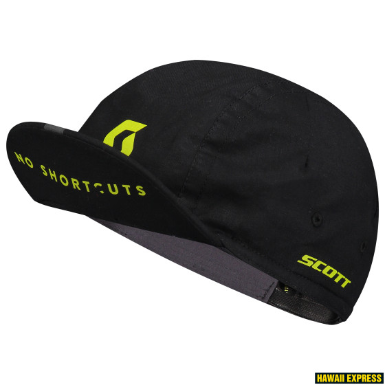 276190-5024-560x560.jpg 20 CEPURE CYCLING CAP NO SHORTCUTS melns/dzeltens scott - Image 1