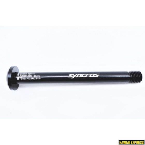 277031-9999-560x560.jpg ASS RUMBAS 12x100mm RWS Axle front Addict RC/Plasma 6 MY20 12x100 melns scott - Image 1