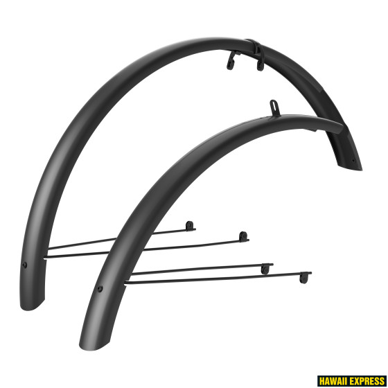 288344-0001-560x560.jpg DUBĻUSARGI ROAD GRAVEL FENDER SET FOR AL/CB 700C melns syncros - Image 1