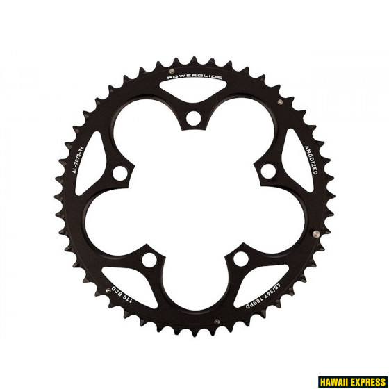 11.6215.197.080-560x560.jpg CHAIN RING ROAD 48T 110 V2 ALUMINUM 4MM BLACK BB30 SHORT PIN (48 34) - Image 1