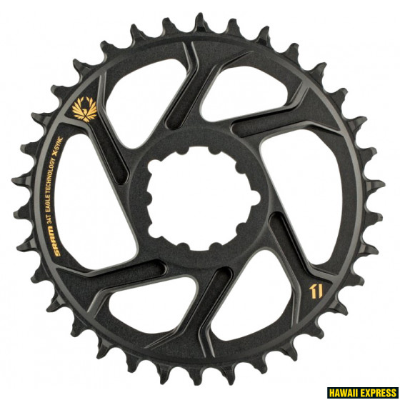 11.6218.030.170-560x560.jpg Chain Ring X-SYNC 2 34T Direct Mount 3mm Offset Boost Alum Eagle Gold - Image 1