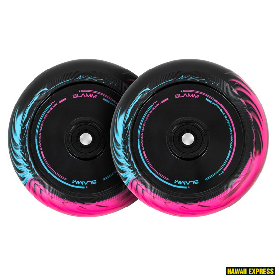SL475blackbluepink-560x560.jpg TÕUKERATTA RATAS SWIRL HOLLOW CORE 110mm 2tk - Image 1