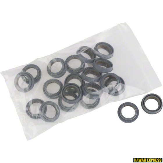 11.4308.658.000-560x560.jpg FORK DUST WIPER KIT - 28mm GREY (INCLUDES FLANGED DUST WIPERS) - JUDY/PILOT/SID - Image 1